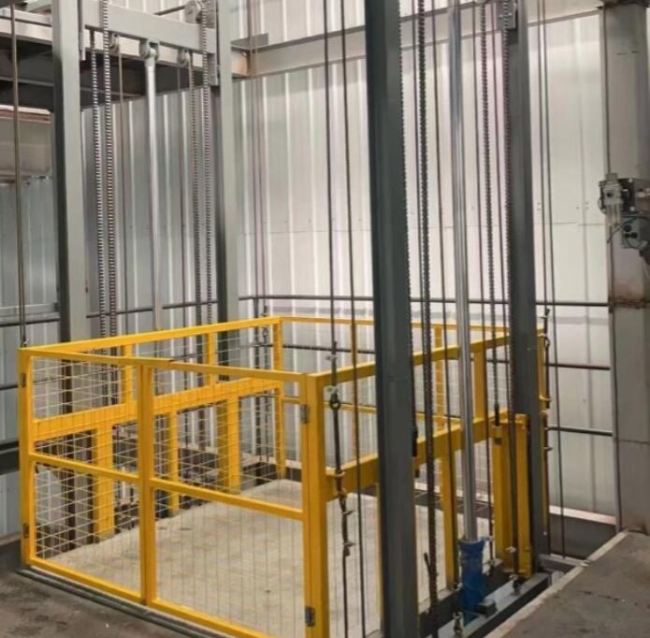 天水导轨式升降机一般加工周期